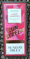 Light Hearted is a breathable, lightweight, and transparent sunscreen that sinks into the skin without leaving a white,...