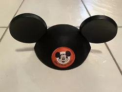 Walt Disney World Mickey Mouse Ears Felt Hat Theme Park See Photos.