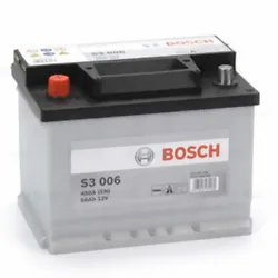 Batterie Bosch S3006 56Ah 480A BOSCH. Si vous avez le choix entre plusieurs modèles, choisissez celui dont la longueur...