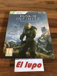 STEELBOOK EDITION COLLECTOR. HALO INFINITE. XBOX SERIES X. NEUF SOUS BLISTER.