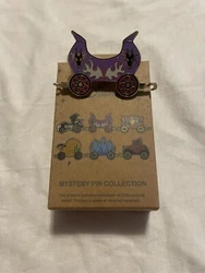 Disney Trading Pins Villains Train Car Blind Box - Maleficent.