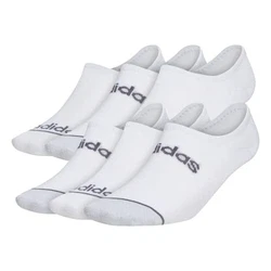 Keep your look sleek and streamlined while you work out. These adidas super-no-show socks stay hidden inside your...