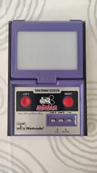 Nintendo Game & Watch Mickey Mouse Panorama Screen.  Game and sound work really fine, original batteries cover. Light...