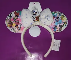 BRAND NEW WITH DISNEY PARKS TAGS ATTACHED ~ 2023 Disney Parks 100 Years Mickey Mouse Bandleader Ears Headband...