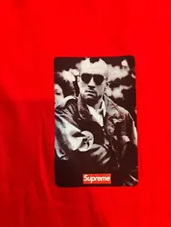 Supreme Taxi Driver 20th Anniversary T-Shirt XL Red Pre-owned.