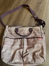SkipHop diaper bag - Used with few small stains in and out (see pics) - FREE SHIPPING