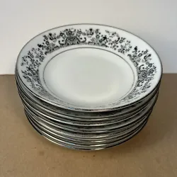 Noritake China 6910 Geneva 5 1/2” Salad Plates Set Of 8. Condition is Used. Shipped with USPS Priority Mail.