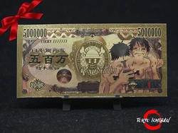 Tokyo Ichiban vous propose un très beau billet doré de collection à l’effigie de One Piece représentant une...