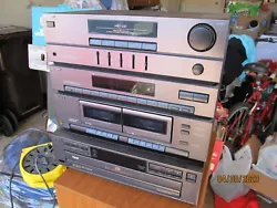 Pre-owned Sony stereo component system in partially working condition. The AM/FM Radio Bands as well as the equalizer...