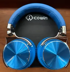 COWIN E7 PRO Active Noise Canceling Wireless Headphones, Blue - Excellent Condition! These headphones have only been...