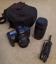 Canon eos 620 Camera Bundle + 75-300 mm zoom lens - pre-owned. Camera body, 50 mm  lens, 75-300 zoom lens, carry bag,...