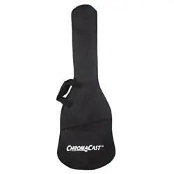The ChromaCast electric guitar nylon gig bag is a lightweight, water-resistant nylon bag with a durable nylon zipper....