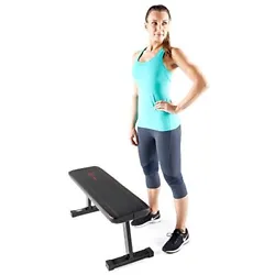 Make every workout more efficient with this exercise gear that combines design and functionality! This bench has a...