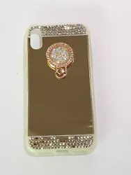 IPhone XS Gold Silicone Soft Case.