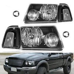 Fit for2001-2011 Ford Ranger. 【High Quality】High quality as the original headlights. Our Lights Use the Highest...