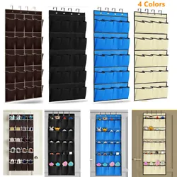 20 Pockets Shoe Organizer & Space Saving: Owning 20 durable pockets,our shoe rack can organize at least 10 pairs of...