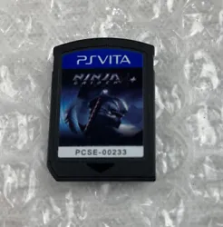 Ninja Gaiden Sigma 2 Plus (Sony PlayStation Vita, 2013) Cart Only. Condition is 