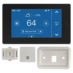 【 Your Schedule. WiFi thermostat 1. Radio: 915MHZ (for transmission between thermostat and sensor). A:Only 2.4G WiFi...