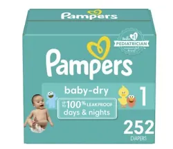 A good nights sleep starts with a great diaper, and Pampers Baby-Dry diapers give you and your baby up to 100%...