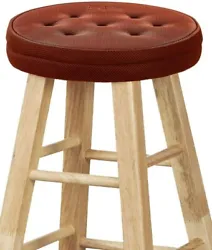 You will not be worried about the moving hassle. The bar stool cushion round has a removable and machine-washable...
