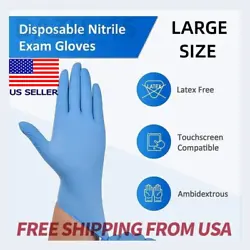 These multipurpose disposable gloves also protect your hands from exposure to household cleansers, dirt and allergens,...