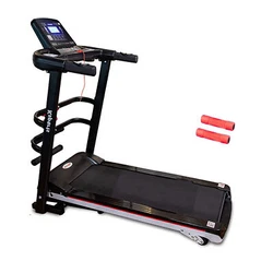 This foldable treadmill with built-in wheels makes storing anywhere a breeze, and only simple assembly is required. The...