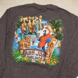 Selling VTG Y2K Ron Jon Surf Shop Mens Size L Large Tiki Lounge Parrot Beach T Shirt. You can see the condition from...