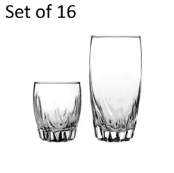 His beautiful silhouette is appropriate in casual or formal settings. This set includes 8, 12 ounce Tumbler glasses and...