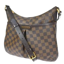 Shoulder Bag. Brown/Damier Ebene Leather. Kindly understand that the actual color of the item may be slightly different...