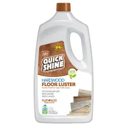 Refresh their original shine with the Quick Shine Hardwood Floor Luster and Polish before you consider sanding and...