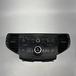 11 12 13 14 Acura TSX XM AM FM CD AUX MP3 Radio Player Receiver Face Unit OEM. Garage shelfff