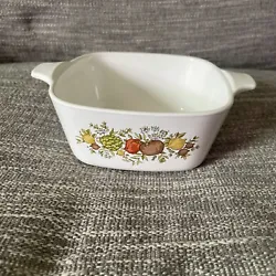 Vintage Corning Ware Spice Of Life 2 3/4 Cup Casserole Dish Bakeware P-43-B.