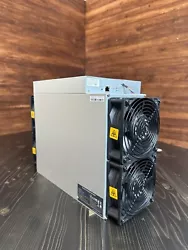 New Bitmain Antminer S19J Pro 104TH ASIC BTC Miner. It was only used for about 2 months or less. Works perfectly fine.