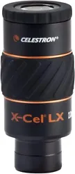 Ref : 93420. Celestron - Oculaire X-Cel LX 2,3 mm . Les bords de loptique sont noirs pour un contraste accru. Les...