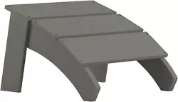The classic look of this poly resin footrest mimics the lattice design of your Adirondack chairs but will also blend...