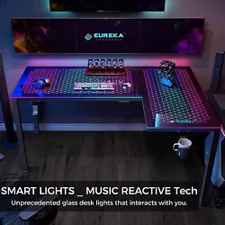 [ Music Sensing LED Effects ] - 27 music sync modes allow you to infuse your gaming experience with synced RGB...