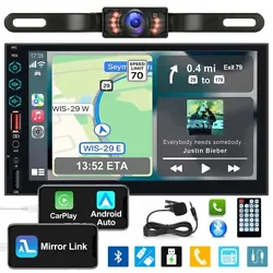 7in 2Din Car Stereo Radio MP5 Player Android AUTO/Apple CarPlay. Mirrorlink: Miirorlink (Android / iPhone); Carplay &...