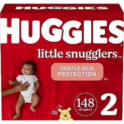 Made with your babys sensitive skin in mind, Huggies Little Snugglers provide 360 degrees of gentle skin protection to...