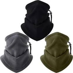 The neck gaiter is made of high quality fine fleece material, which features soft texture, and it is warm and cold,...