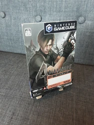 Boite Vide du Jeux Resident Evil 4 Biohazard Nintendo Gamecube en Jap.  Parfait pour un fan de la licence.   Livraison...