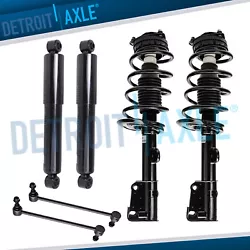 DODGE GRAND CARAVAN. Front Struts w/ Coil Spring + Rear Shock Absorbers +. Sway Bar Links. 2x Front Sway Bar Links...