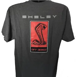 Brand New Licensed Shelby GT350 T-Shirt - Two Sided Shirt - Large 2016-2018 Shelby GT350 Emblem on the back of the...