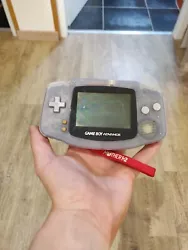 GAMEBOY ADVANCE Nintendo Officielle Violette Purple HS.  Ne fonctionne  Pour réparation  Envoi rapide et efficace
