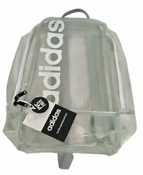 Adidas Clear Linear Backpack - Mint/Clear