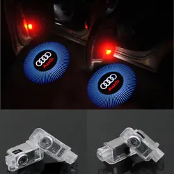 This is one pair (2 pcs) of amazing door step courtesy laser projector ghost lights for a AUDI. When you open the door,...