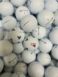 12 Near Mint AAAA Taylormade TP5X Used Golf Balls. Shag - These balls may have scuffs cuts and discoloration...