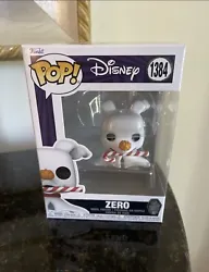Introducing the Funko POP! vinyl figure featuring Zero from The Nightmare Before Christmas movie, celebrating the 30th...