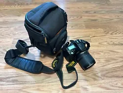 Nikon D D90 Digital SLR Camera - Black w/ AF-S DX 18-105mm Lens & Bag/Filter. Shutter count is 11,017. These cameras...