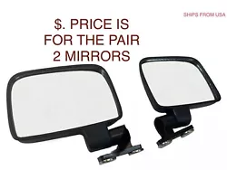 Except my highest rated. Set of 2 one Right hand and one left hand non convex mirror with magnetic base to attach to...
