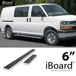 Compatible with GMC Savana 1500/2500/3500 2003-2023 Van (Full Size). Most running boards in the market are round or...